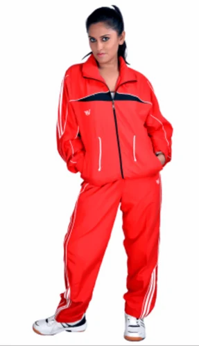 TSD3006 Nylon Regular Fit Women Track Suit