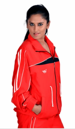 TSD3006 Nylon Regular Fit Women Track Suit