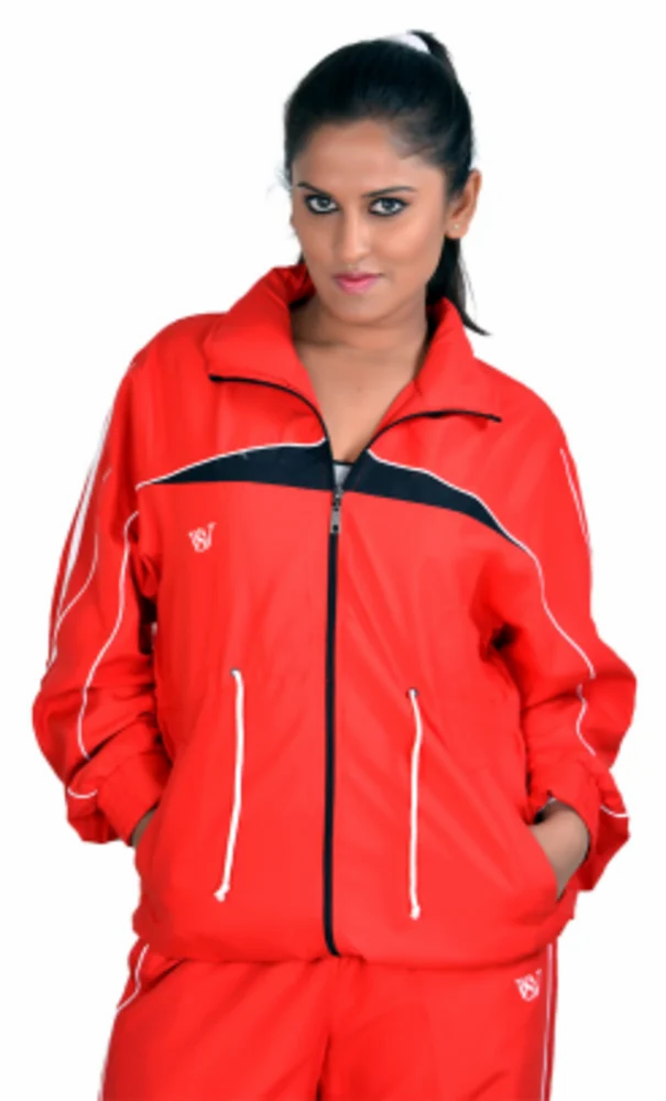 TSD3006 Nylon Regular Fit Women Track Suit
