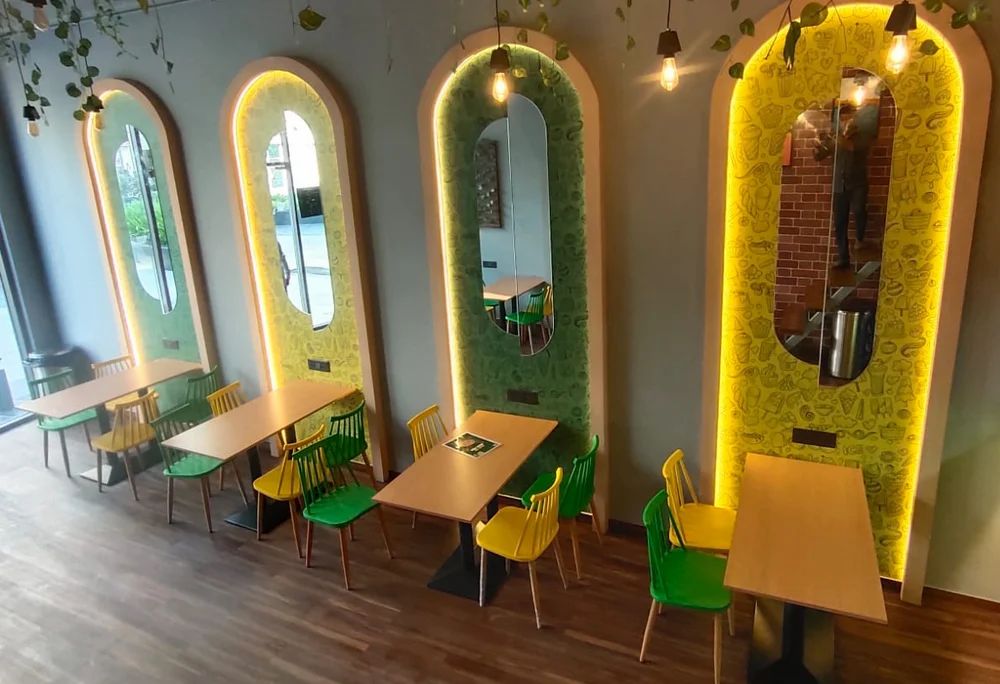 Wooden Banquet Table