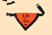 Lick or Treat Dog Bandana