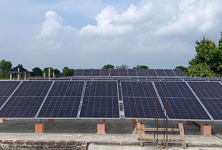 235 kWp off-grid solar power plant for solarization of THR in Unnao, Fatehpur and Varanasi