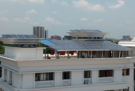 Design, Supply, Installation and Commissioning of 20.9 kWp Rooftop Solar PV Plant at RKM Anchestral
