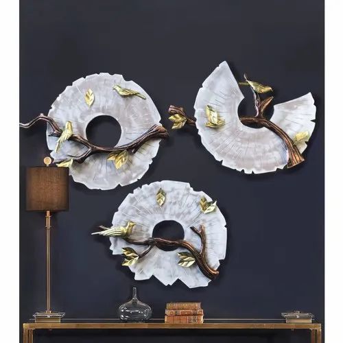 3 Mini Bird Wall Art Set