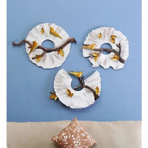 3 Mini Bird Wall Art Set