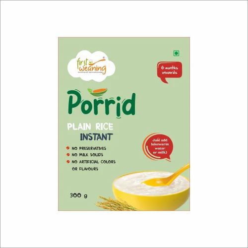 Instant Plain Rice, Easily Digestible For a 6 Months Old, 300g Box