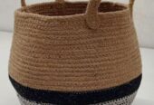 JUTE STORAGE BASKET