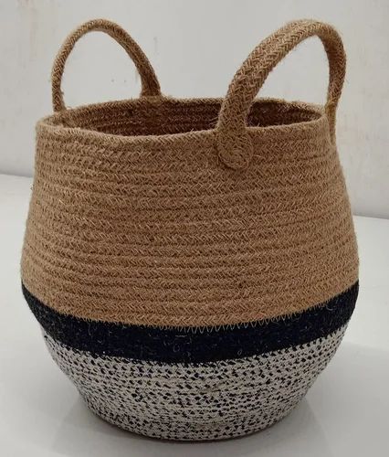 JUTE STORAGE BASKET