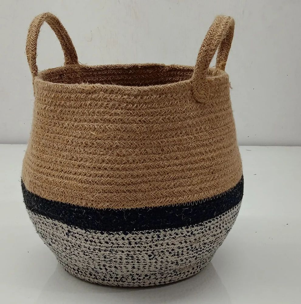 JUTE STORAGE BASKET