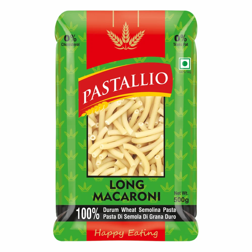 Long Macaroni Durum Pasta Pastallio 500g