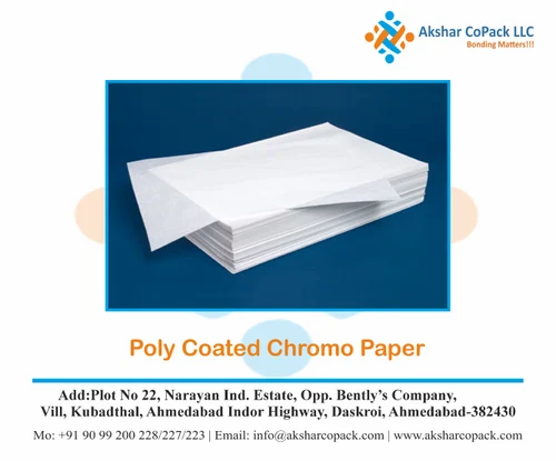 Medical Gloves packing Poly coated Paper