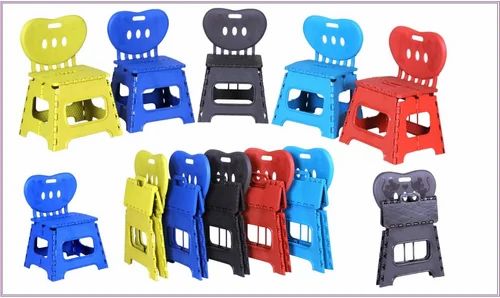 Plastic folding baby chair