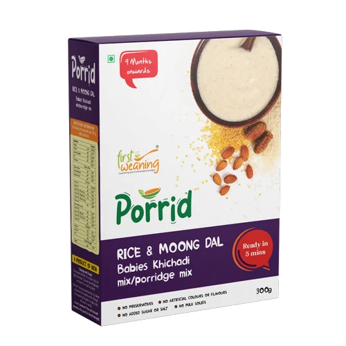 Rice & Moongdal (Babies Khichadi Mix), Enriched With Dry Fruits