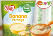 Cow & Gate Banana Porridge (4-6m+) – 125g