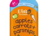 Ellas Kitchen Baby Food Pouch, Apples Carrots + Parsnips (4m+) – 120g