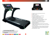 Fitking Motorised Treadmill I-986 X