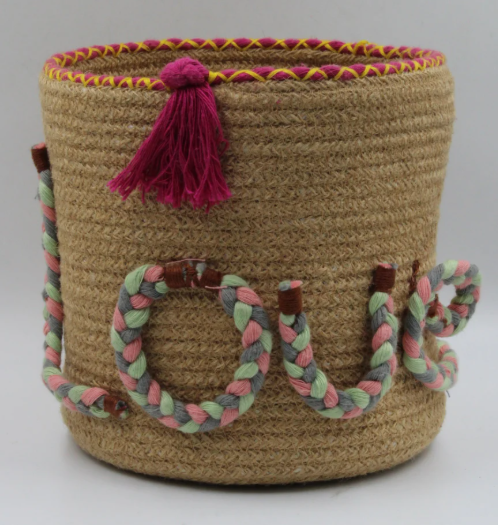 Handmade Jute Basket