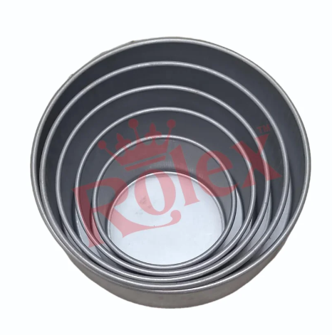 Aluminized Steel Round Cake Moulds