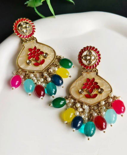 Wholesalers And Exporters Of Meenakari And Pearl Jewellery