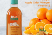 Orange Ginger Body Wash Shower Gel with Apple Cider Vinegar and Vitamin E