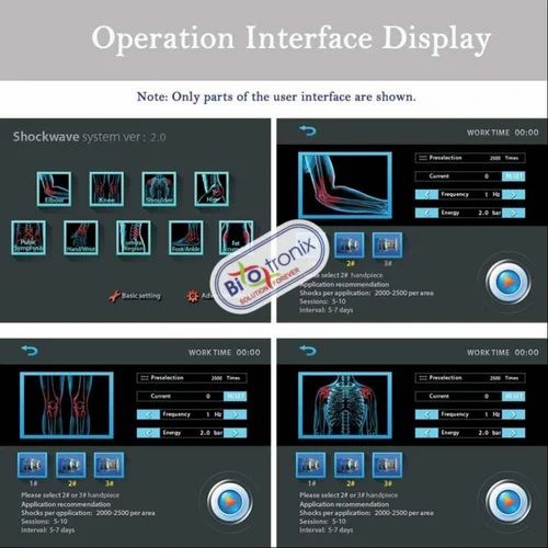 Shockwave Physiotherapy Instrument Shockwave Therapy Machine for ED