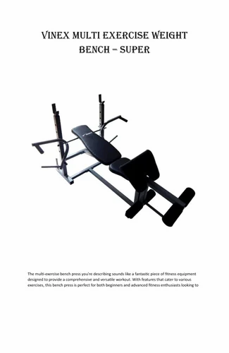 Vinex Multi Exercise Weight Bench – Super