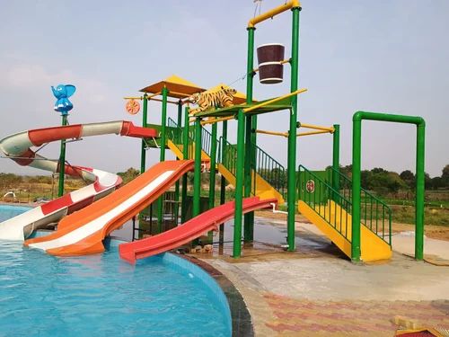 Water Park Multi Slide Unit