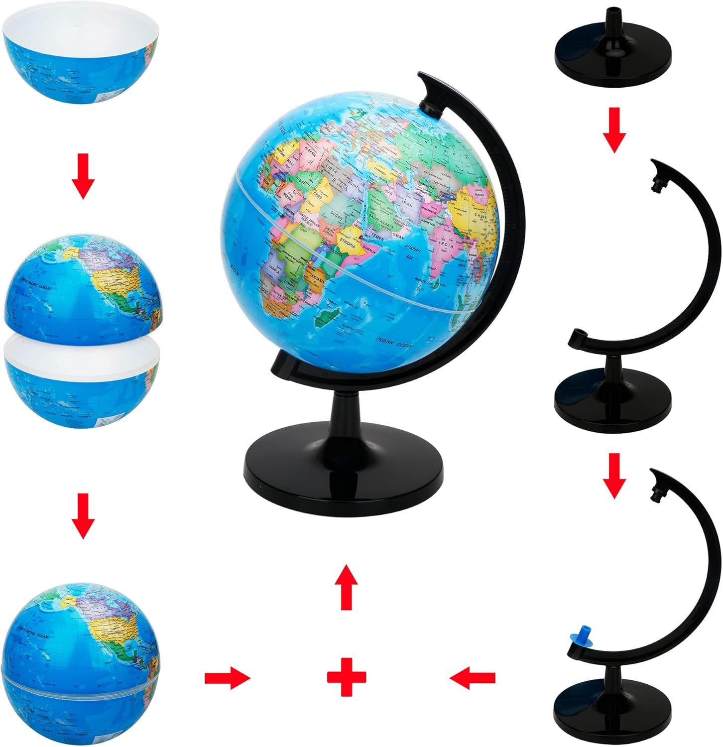 Earth Geographical Globe