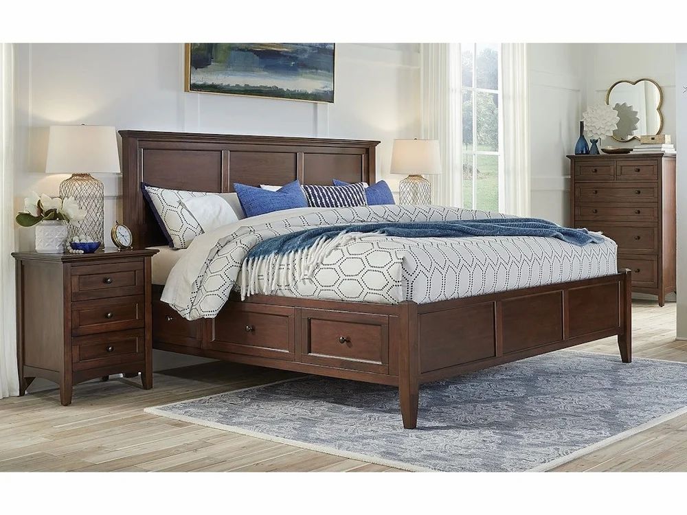 Cherry Wood Bedroom Set