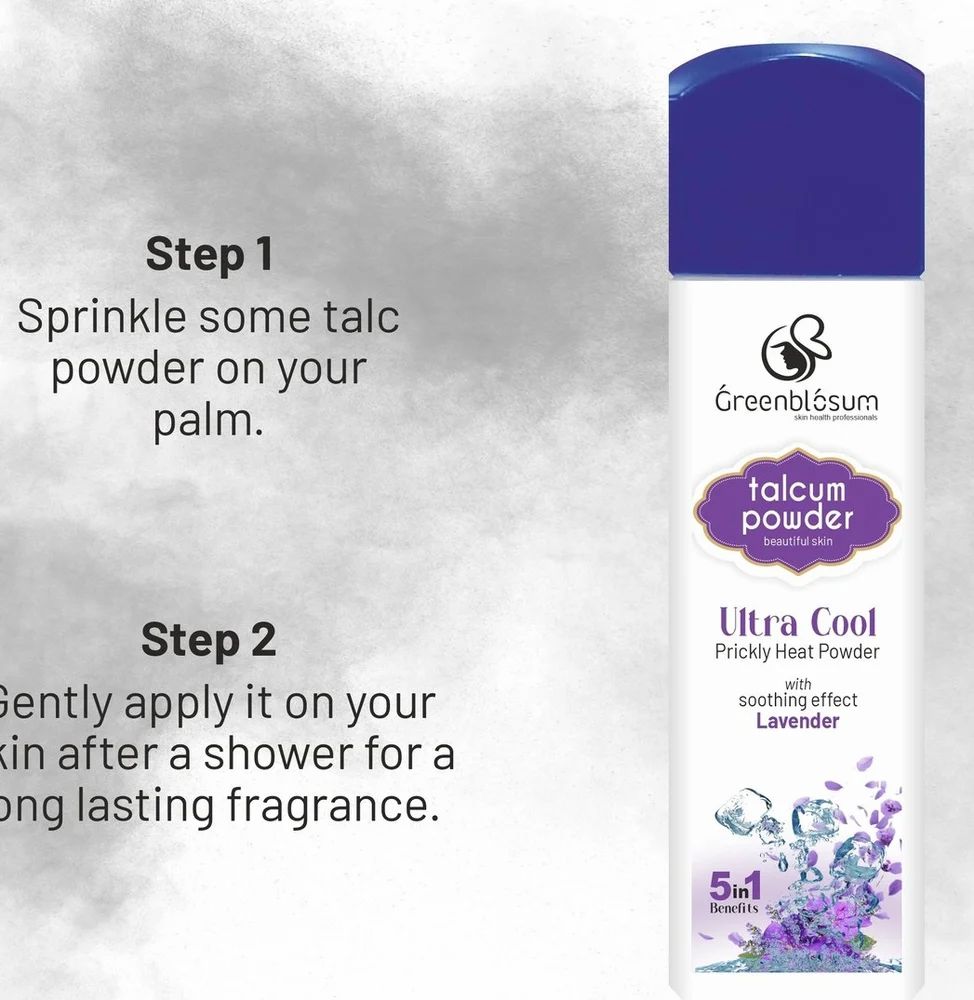 Greenblosum Talcum Powder Levender 100 GM
