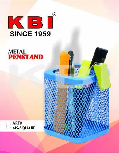 Kbi Square Metal Pen Stand