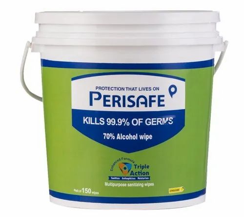 Perisafe Bucket Sanitizing Wipes
