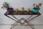 Pyramid Shape Console Table