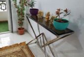 Pyramid Shape Console Table
