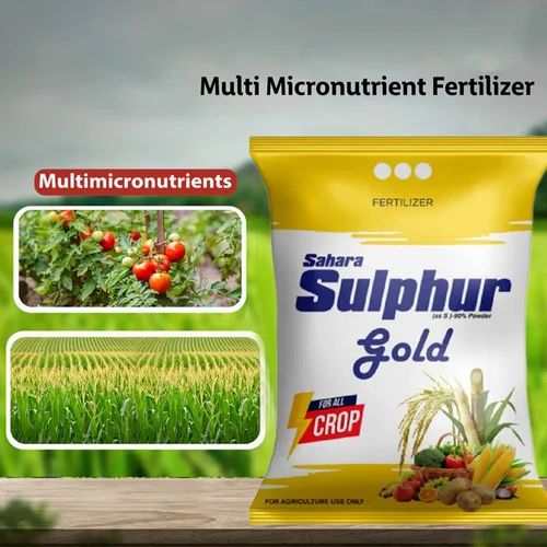 Sahara 3 Kg Sulphur Gold Fertilizer