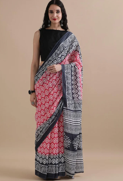 Cotton Printed Sarees