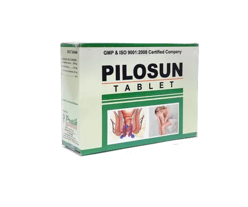 Arvedic Herbal Tablet For Piles – Pilosun Tablet