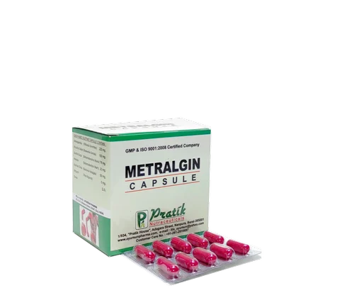 Ayurvedic Herbal Anti Inflmmatory Capsule – Metralgin Capsule