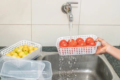 Plastic Fruit And Pepper Containers