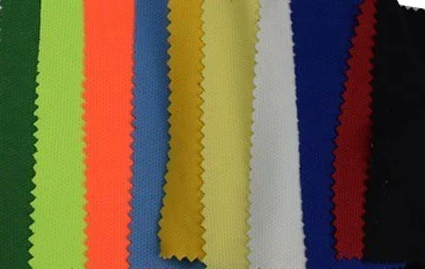 Navy Blue Polyester Lycra Fabric