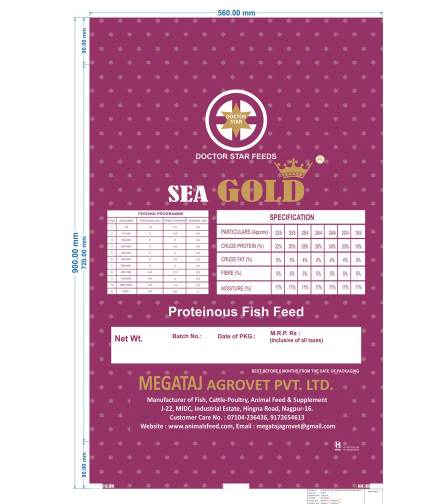 Floating Fish Feed 24 4 4mm