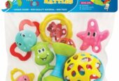 Toyenza 5 Piece Rattle Ball Dumbbell Combo