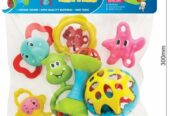 Toyenza 5 Piece Rattle Ball Dumbbell Combo