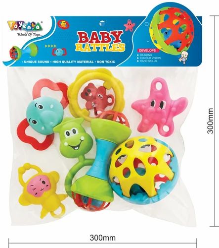 Toyenza 5 Piece Rattle Ball Dumbbell Combo