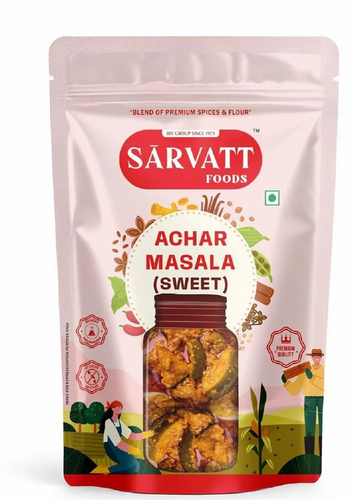 100g Sarvatt Sweet Achar Masala