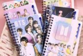 3-D BTS Diary for Kids Gift Set for kids Spiral Diary Bts Diary Return Gifts for Birthday