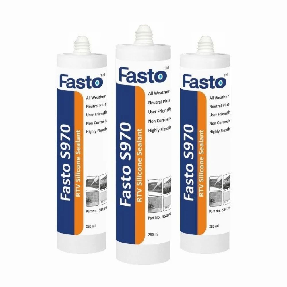 Fasto S970 All Wather Highly Flexible RTV Silicone Sealant