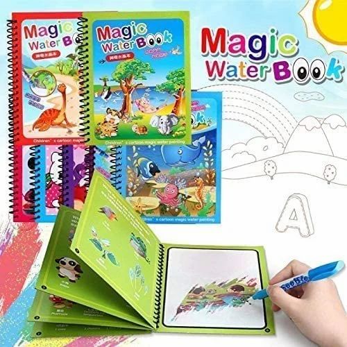 Magic Water Quick Dry Book Water Coloring Book