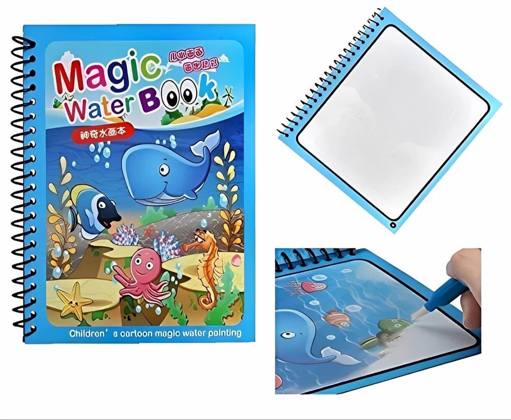 Magic Water Quick Dry Book Water Coloring Book