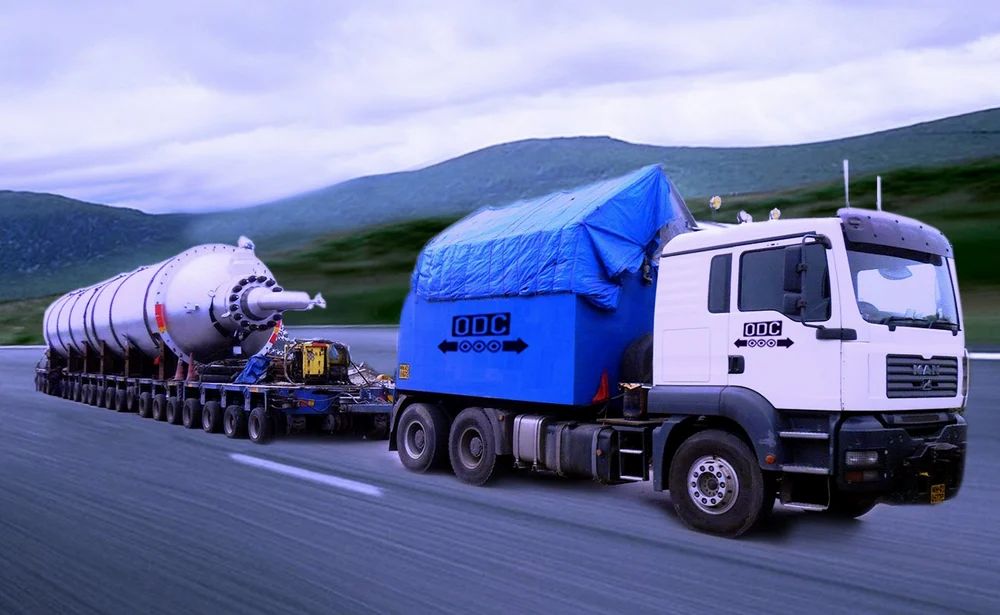 ODC Open Trailer Transportation Service